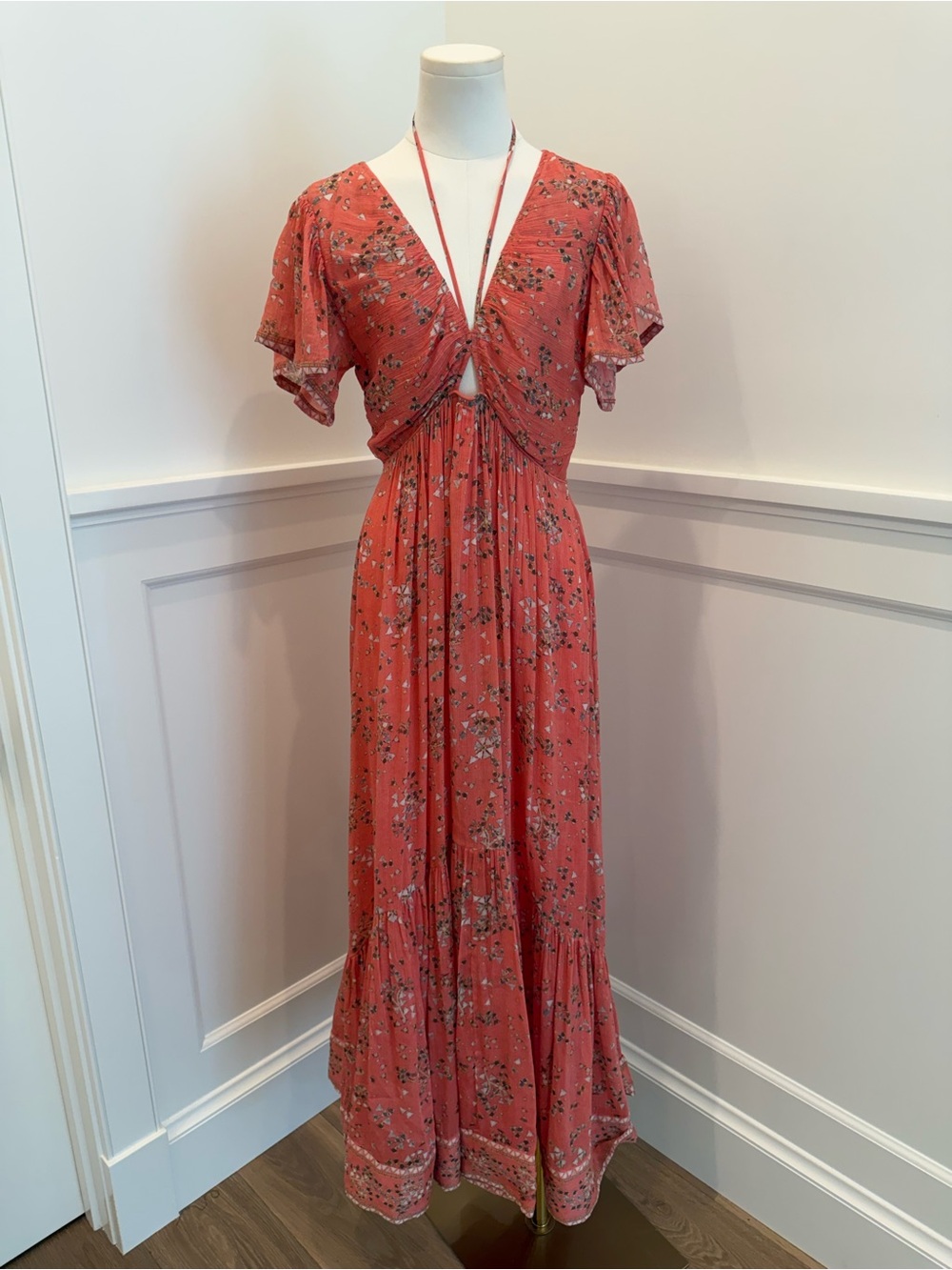 Isabel Marant Agathe Tiered Maxi Dress - Picture 5 of 16